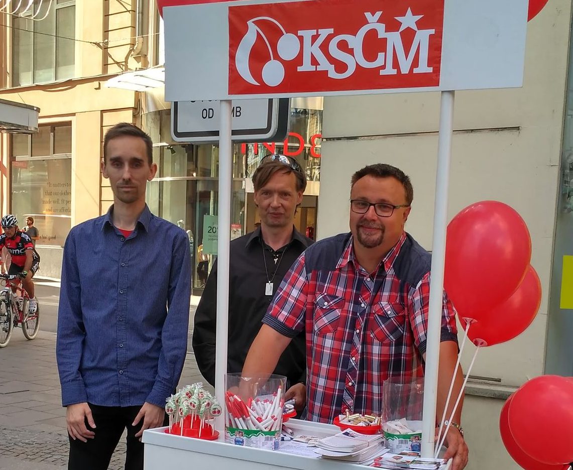 Naše předvolební kampaň: Jsme pro vás v centru Brna, mluvíme s vámi …
